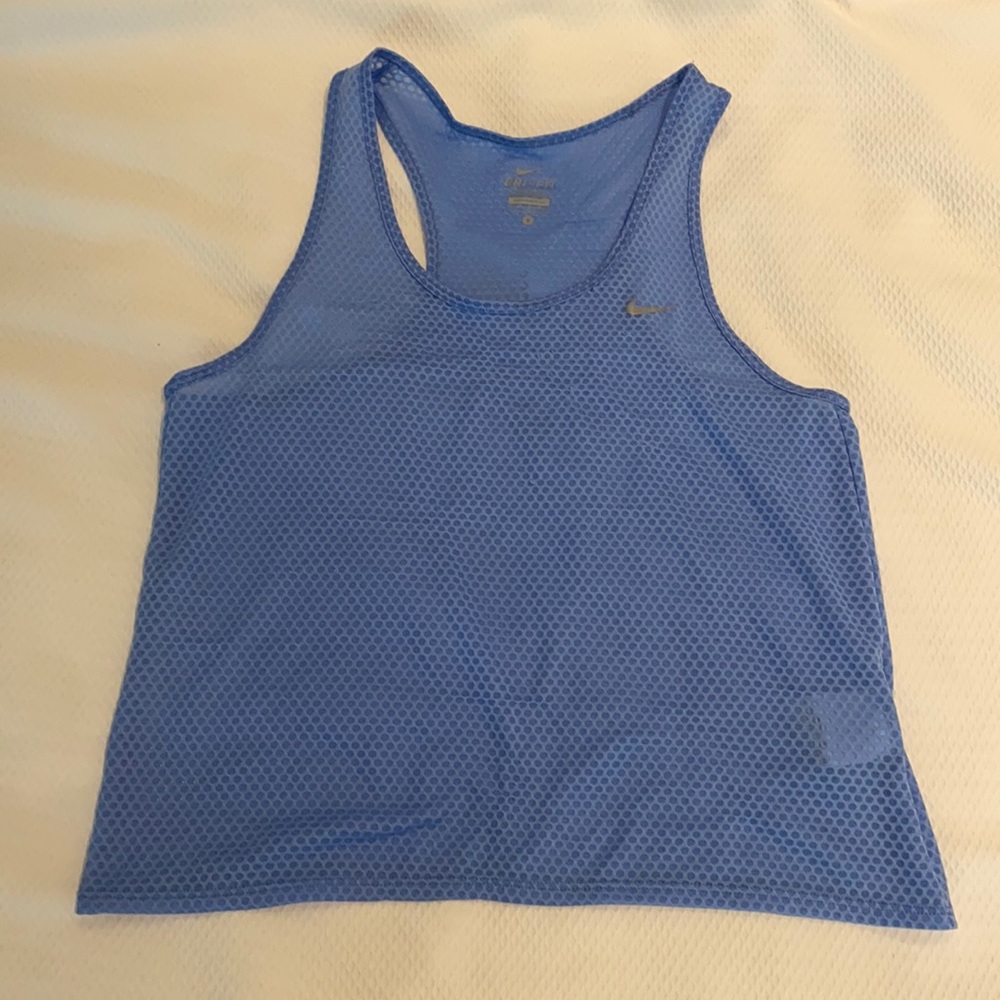 Nike Dri-Fit blue tank top